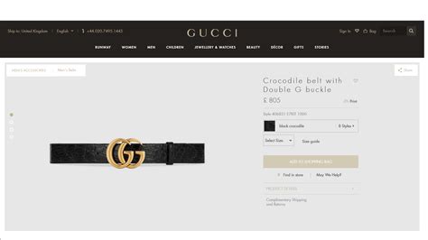 Gucci online shop .